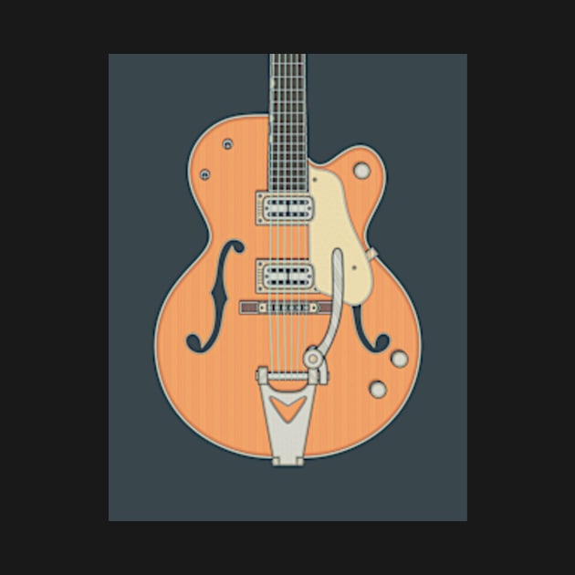 Rockabilly Guitar by milhad