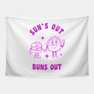 Sun's out, buns out Tapestry