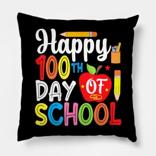 100 Days Of School Teacher And Student Pillow