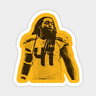 Alex Collins - Simple Engraved Magnet