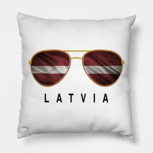 Latvia Sunglasses, Latvia Flag, Latvia gift ,  Latvian , Pillow