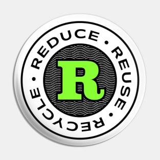 3R - Green Planet Pin