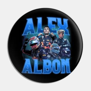 Alex Albon Collage Pin