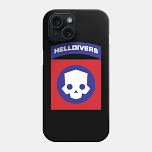 Helldivers Logo Patch Phone Case