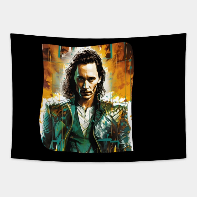 Asgardian Painted Passion Tapestry by SkullTroops