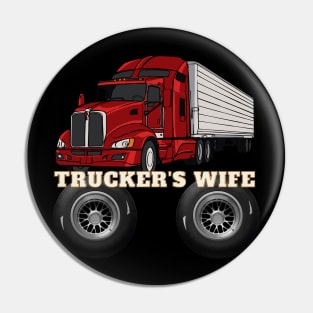 trucker's wife Pin