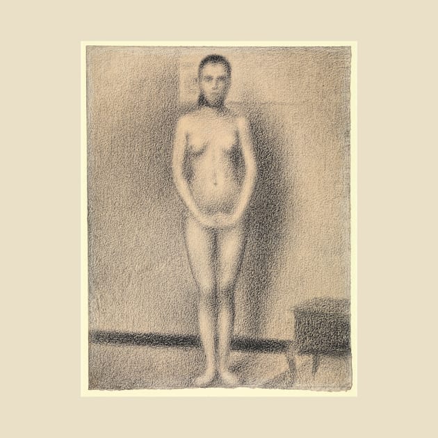 Study for "Poseuses" by GeorgesSeurat