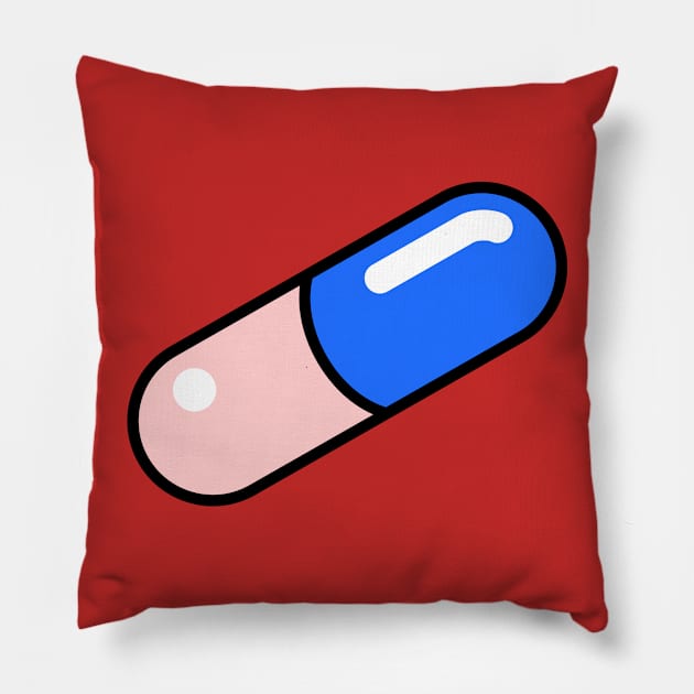 AKIRA - Pill 2 Pillow by Blade Runner Thoughts