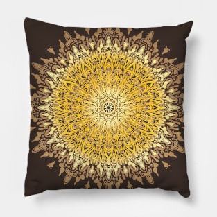 Sun Mandala Pillow