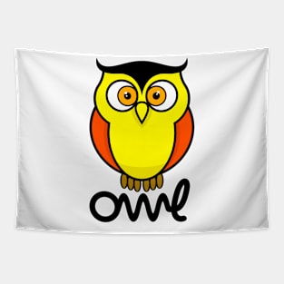 Cute owl Tapestry