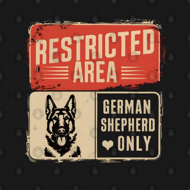 Funny Vintage German Shepherd Dog Dad by TopTees