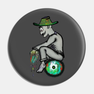 Funny painter Pin