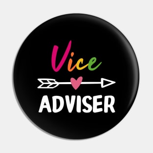 Vice Adviser Pin