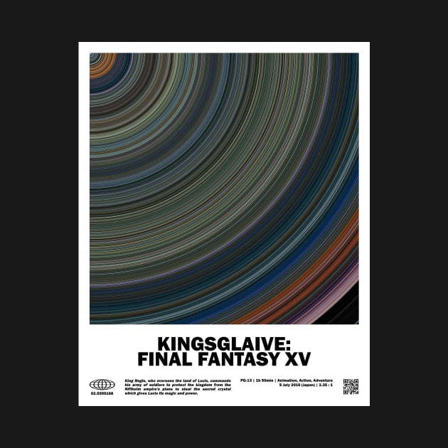 minimal_Kingsglaive_FFXV Abstract Circular Art Movie by silver-light