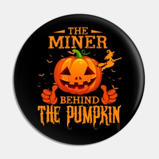 Mens The CHEF Behind The Pumpkin T shirt Funny Halloween T Shirt_MINER Pin