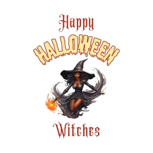 Happy Halloween Witches T-Shirt