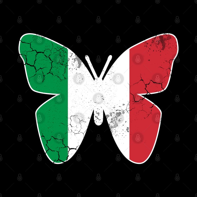 Italian Flag Butterfly Italy Italia Family Heritage by E