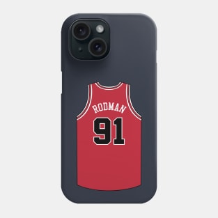 Dennis Rodman Chicago Jersey Qiangy Phone Case
