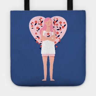 Self Care Concept Tote