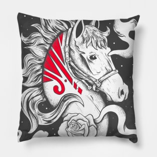 Tribe Horse Pillow