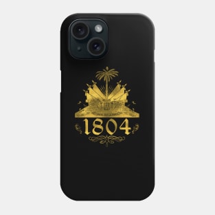 Haitian T 1804 Haiti Flag Emblem Phone Case