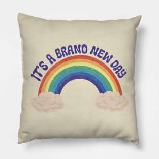 Brand new day Pillow