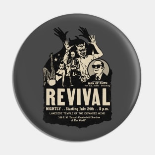 Vintage Crazy Revival Pin