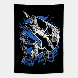 Fisherman for Life Tapestry