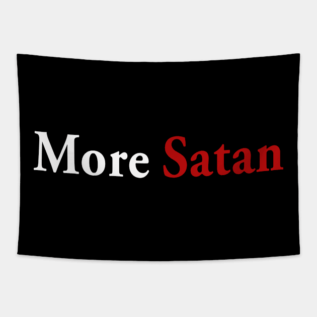 More Satan Tapestry by Gone Designs