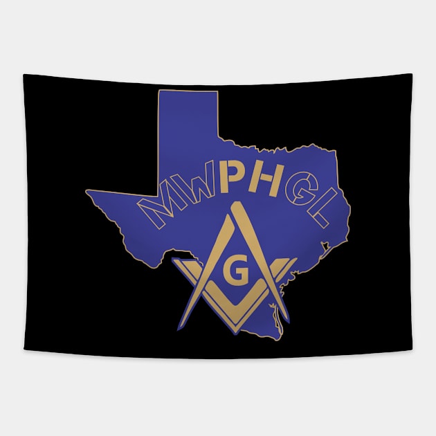 MWPHGLTX - Blue & Gold Tapestry by Brova1986