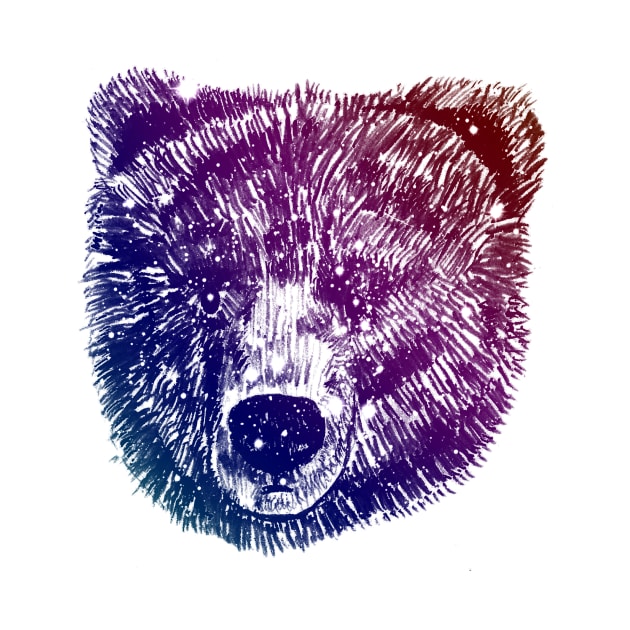 cosmic bear by ill_ustrations