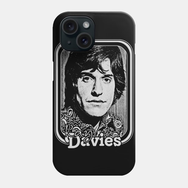 Ray Davies / Retro Style Fan Art Design Phone Case by DankFutura