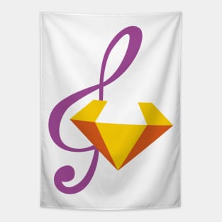 Adagio Dazzle cutie mark Tapestry