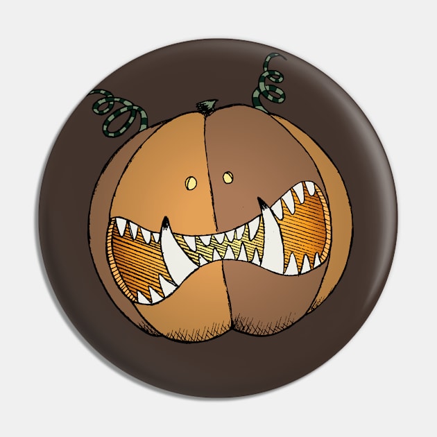 Pumpkin No 3 Pin by mangulica