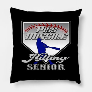 Piss Missile Hitting Senior Merchandise Pillow