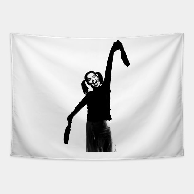 Björk - Retro Style Tapestry by terilittleberids