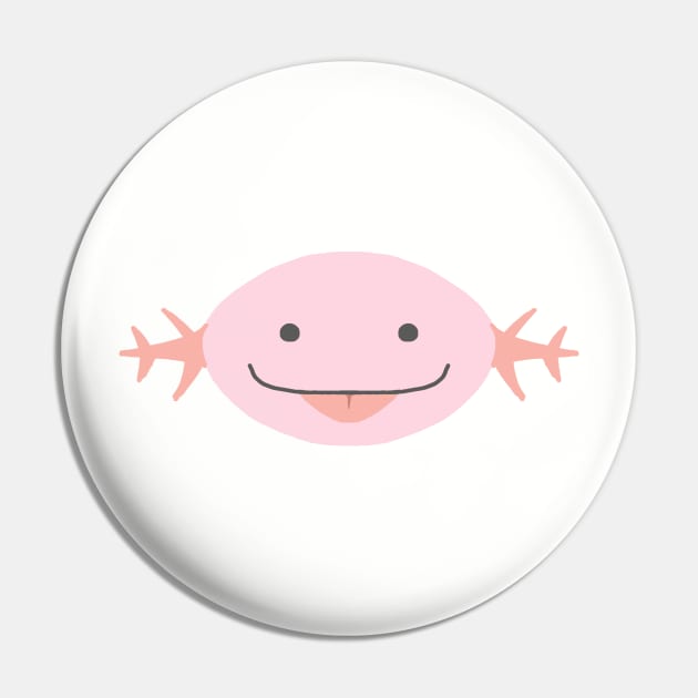 Axolotl Pin by WillowTheCat-