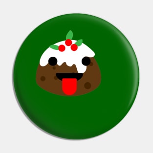 tongue christmas pudding Pin