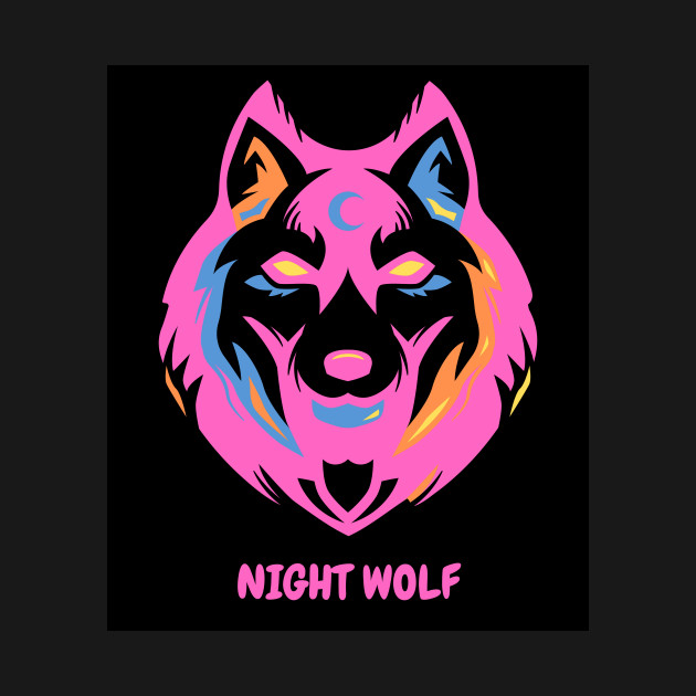 Discover Night Wolf - Wolf Lover - T-Shirt