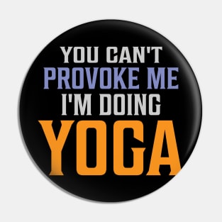 Yoga Quote Pin