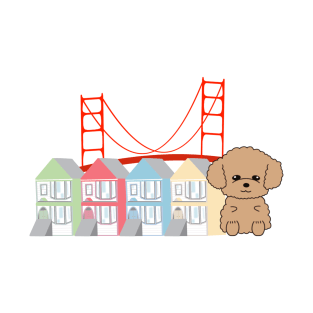 Poodle in SF T-Shirt