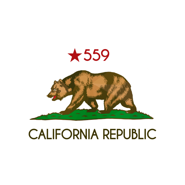 California USA 559 Area Code by hoopoe