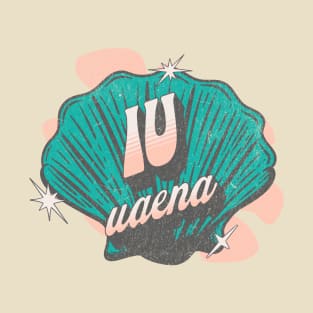 IU UAENA typography text kpop fandom | Morcaworks T-Shirt