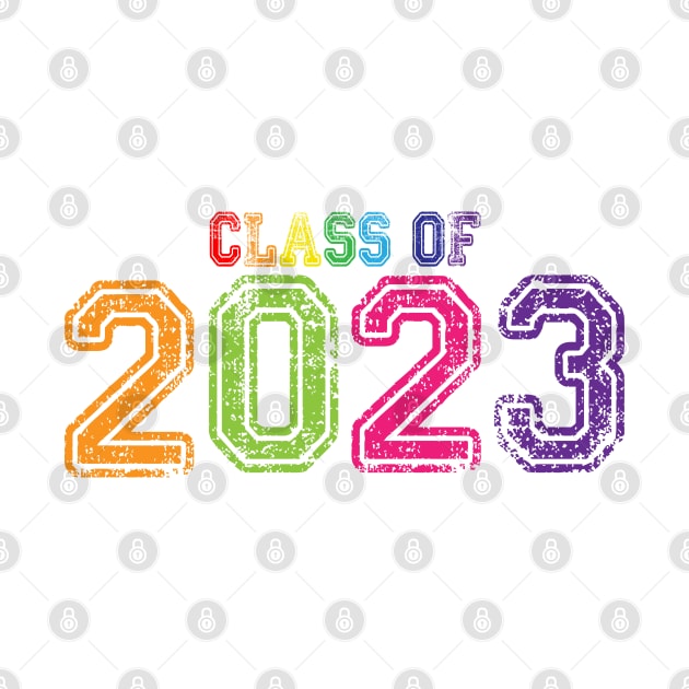 Varsity Rainbow Class of 2023 by Jitterfly