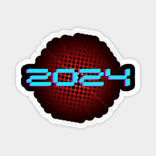 2024 - Gamers - Celebration - New Years - Birthday Magnet