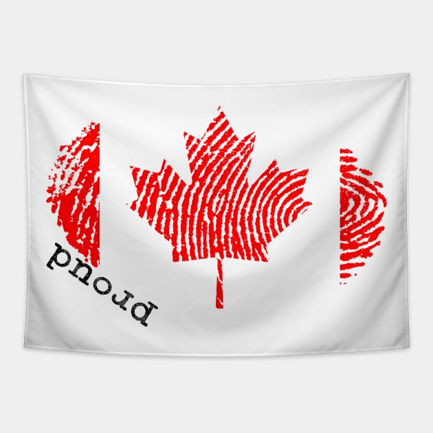 Canada flag Tapestry by Shopx