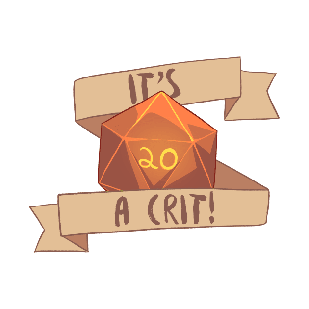 It's a crit! Orange by AstralArts