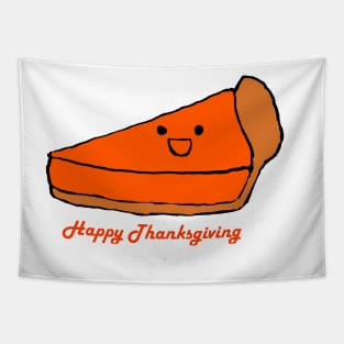 Cute Pumpkin Pie Tapestry