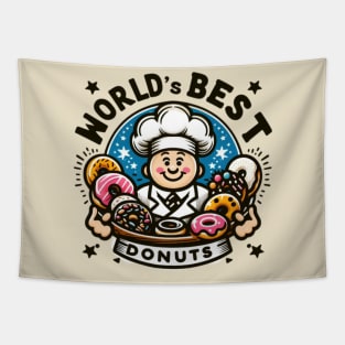 World's Best Donuts Tapestry