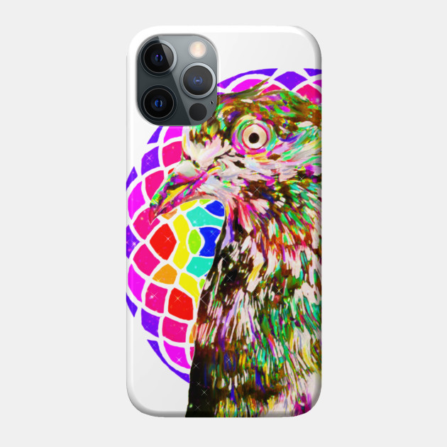 Pigeon Mandala - Mandala - Phone Case